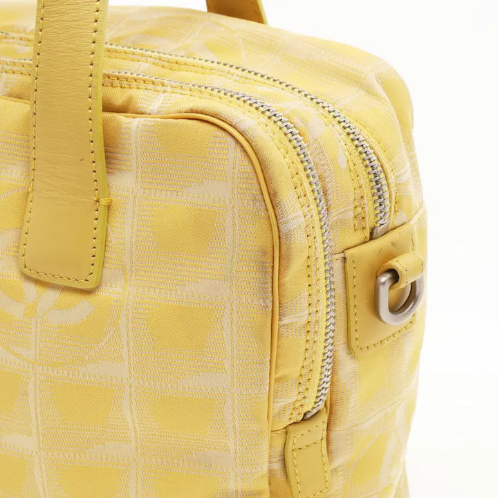 [BUNJANG] Chanel Travel Tote Bag - Yellow / 샤넬 트래블 토트백