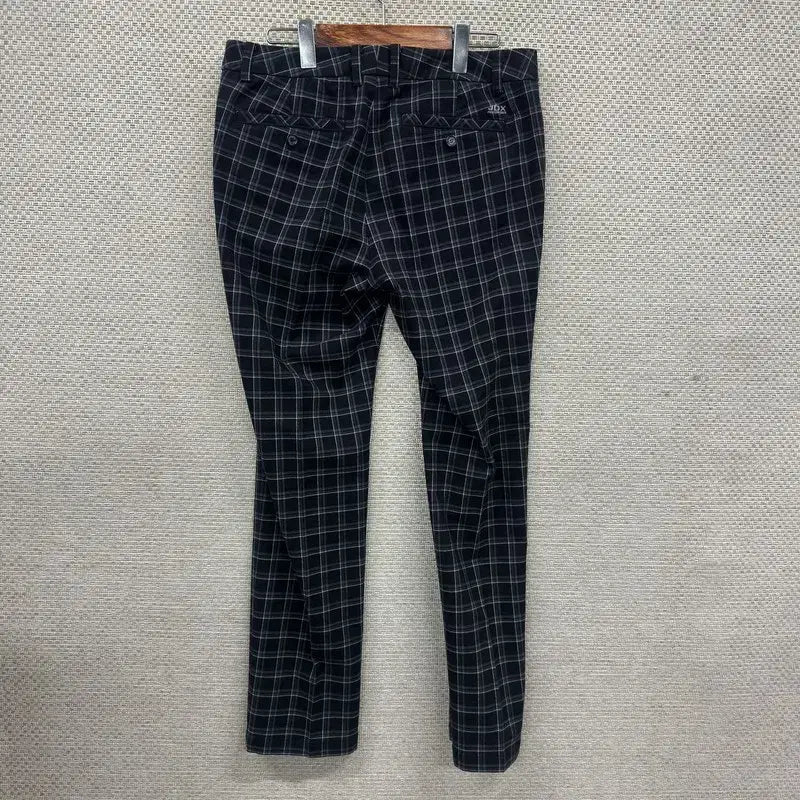 [BUNJANG] JDX Golf Check Spandex Pants 82 / JDX 골프 체크 스판 바지 82 A07797