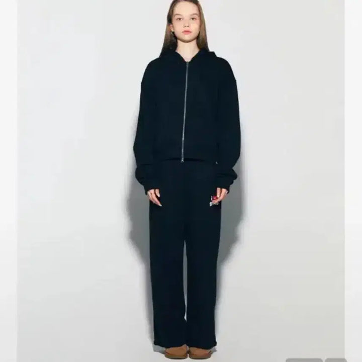 [BUNJANG] As If Cali Hooded Zip-up Training Set / 애즈이프캘리 후드집업 셋업