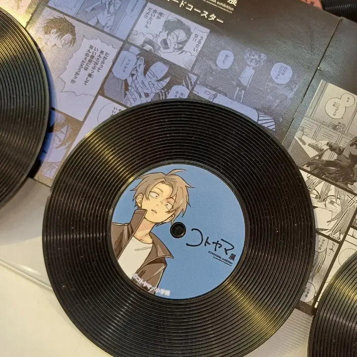 [BUNJANG] Kotoyama Call of the Night Ko Yamori Record Coaster / 코토야마전 철야의노래 야모리 코우 레코드 코스터