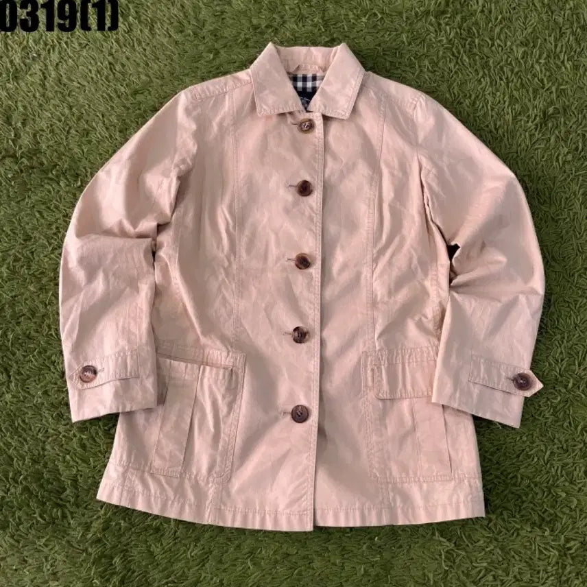 [SOLD OUT] 버버리 여성 베이지색 코트 S