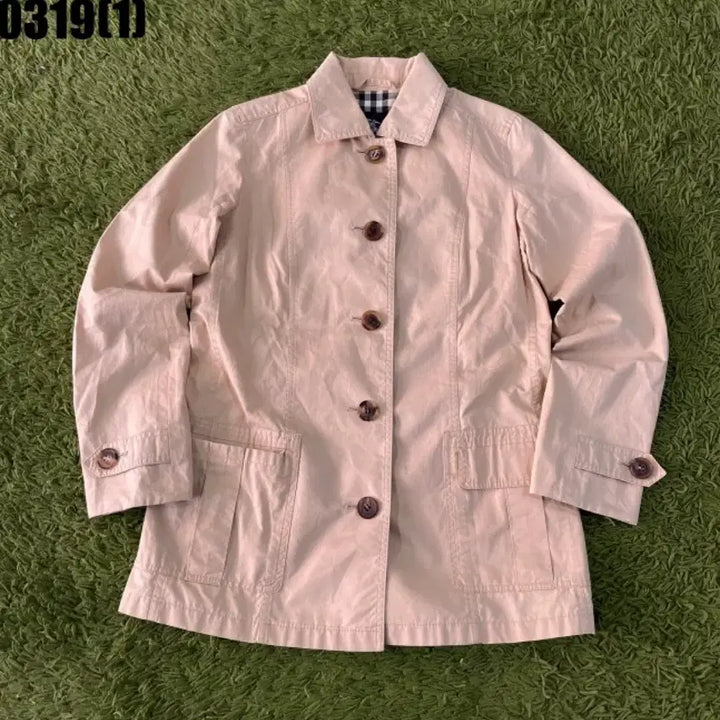 [SOLD OUT] 버버리 여성 베이지색 코트 S