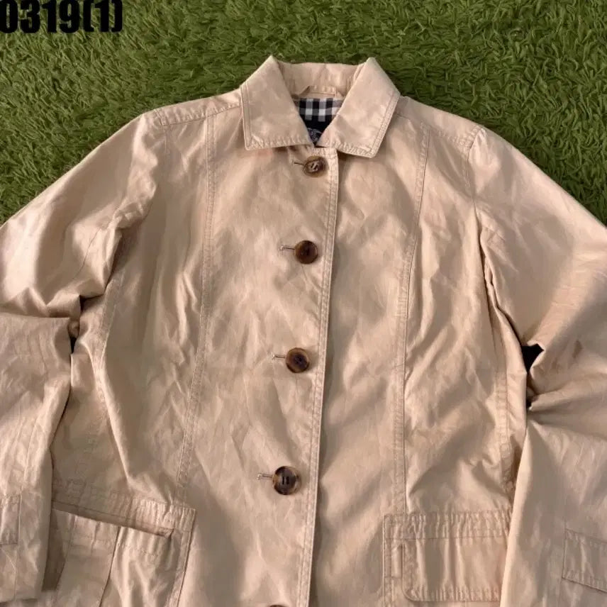 [SOLD OUT] 버버리 여성 베이지색 코트 S