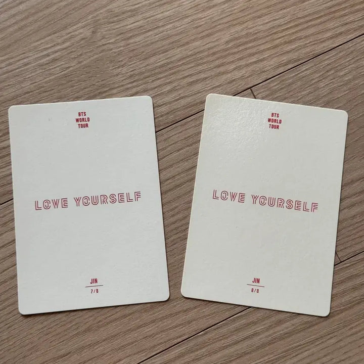 [BUNJANG] BTS Jin Love Yourself Concert Mini Photocard Bundle Set / 일괄 석진 럽셀콘 미니포카 방탄소년단 콘서트