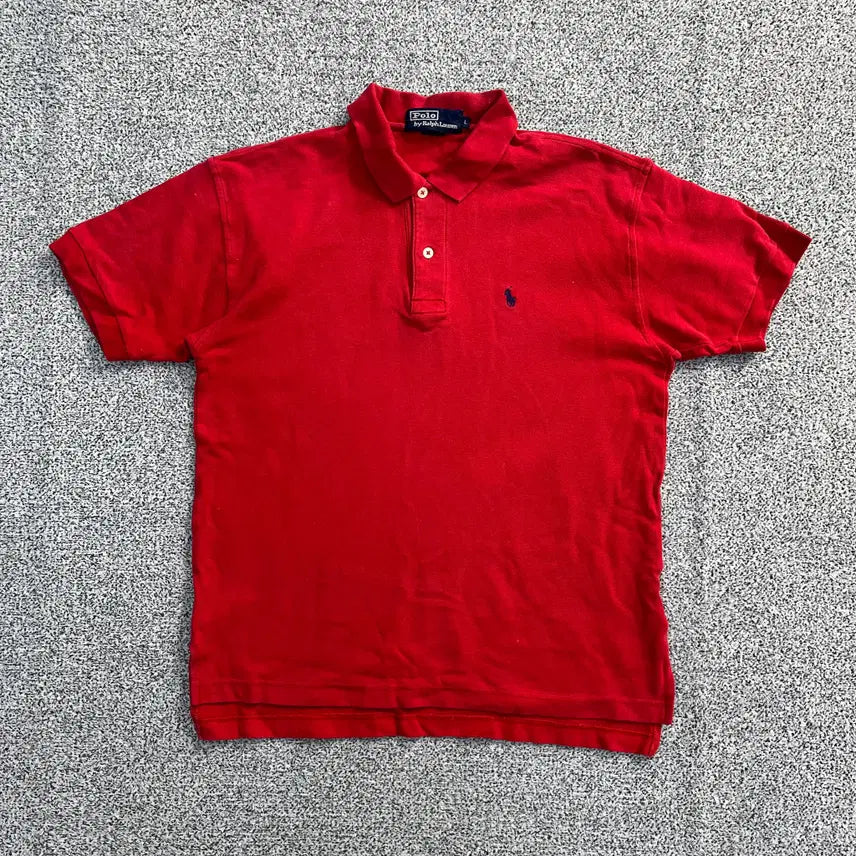 [BUNJANG] Polo Ralph Lauren Short Sleeve Polo Shirt / L; 폴로랄프로렌 반팔 카라 티셔츠 0313M