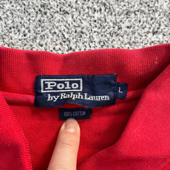 [BUNJANG] Polo Ralph Lauren Short Sleeve Polo Shirt / L; 폴로랄프로렌 반팔 카라 티셔츠 0313M