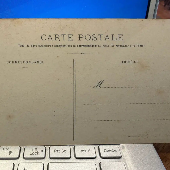 [BUNJANG] Château Margaux Vintage Wine Postcard - 1900s - Henry Guillier / 1900년 - 프랑스 빈티지 와인 엽서 - 샤토 마고 - 유명사진작가