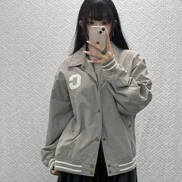 [BUNJANG] Covernat Retro Country Vintage Varsity Jacket M / 커버낫 레트로 컨트리 빈티지 바시티 자켓 M C10050