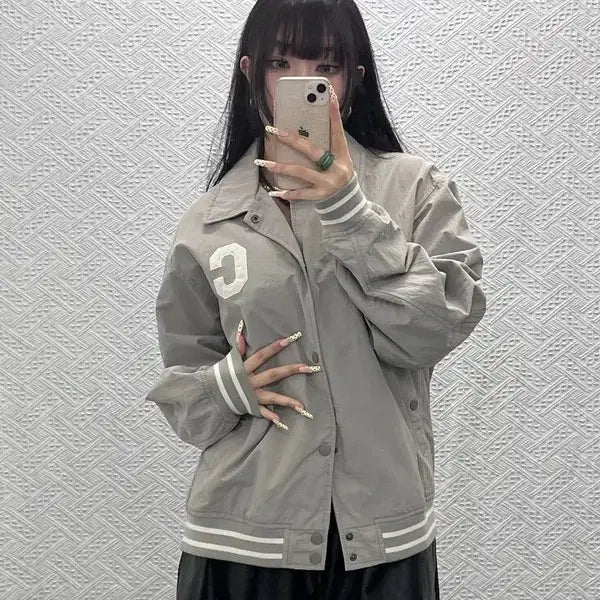 [BUNJANG] Covernat Retro Country Vintage Varsity Jacket M / 커버낫 레트로 컨트리 빈티지 바시티 자켓 M C10050