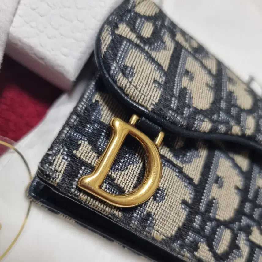 [BUNJANG] Dior Oblique Saddle Card Wallet / 디올 오블리크 새들 카드지갑
