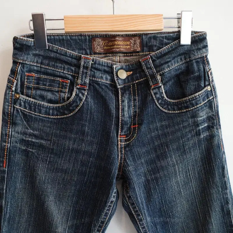 [BUNJANG] C-SEVENTEEN Bootcut Denim Pants / C-SEVENTEEN 부츠컷 데님팬츠 (27~28인치)