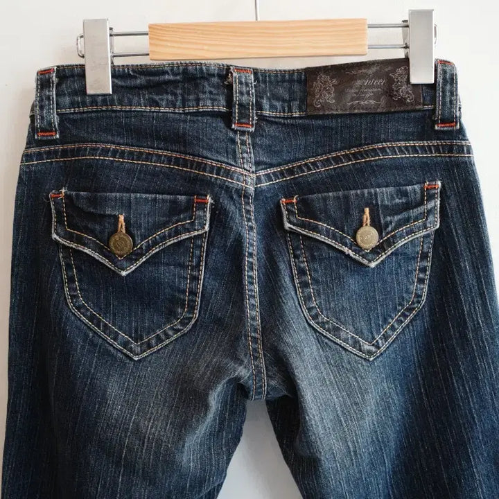 [BUNJANG] C-SEVENTEEN Bootcut Denim Pants / C-SEVENTEEN 부츠컷 데님팬츠 (27~28인치)