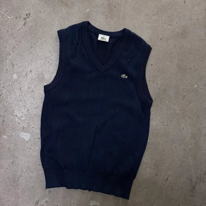 [BUNJANG] Lacoste Knit Vest / 라코스테 니트 조끼[2249]