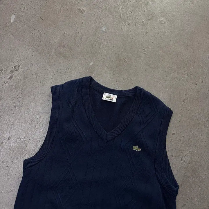 [BUNJANG] Lacoste Knit Vest / 라코스테 니트 조끼[2249]