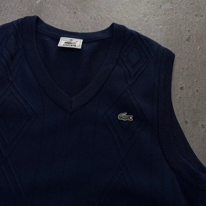 [BUNJANG] Lacoste Knit Vest / 라코스테 니트 조끼[2249]