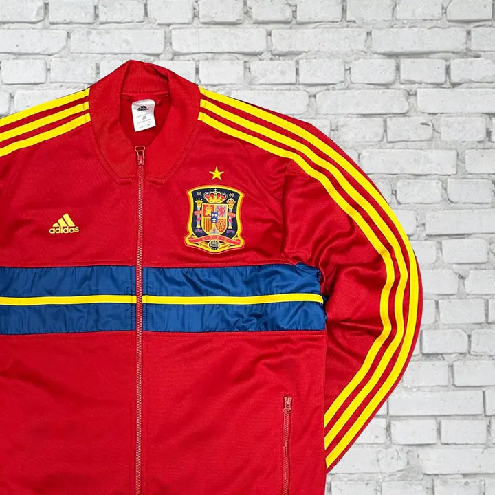 [BUNJANG] Adidas Spain National Team Vintage Jersey (Size 100) / (2599) 아디다스 스페인국대 빈티지 져지 100