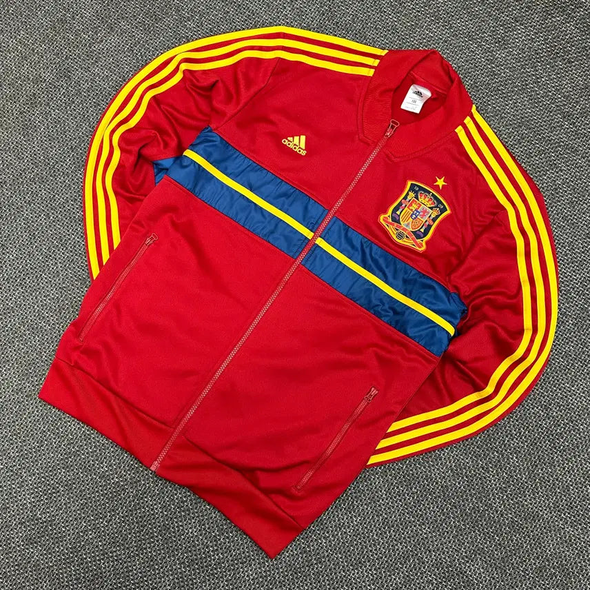 [BUNJANG] Adidas Spain National Team Vintage Jersey (Size 100) / (2599) 아디다스 스페인국대 빈티지 져지 100