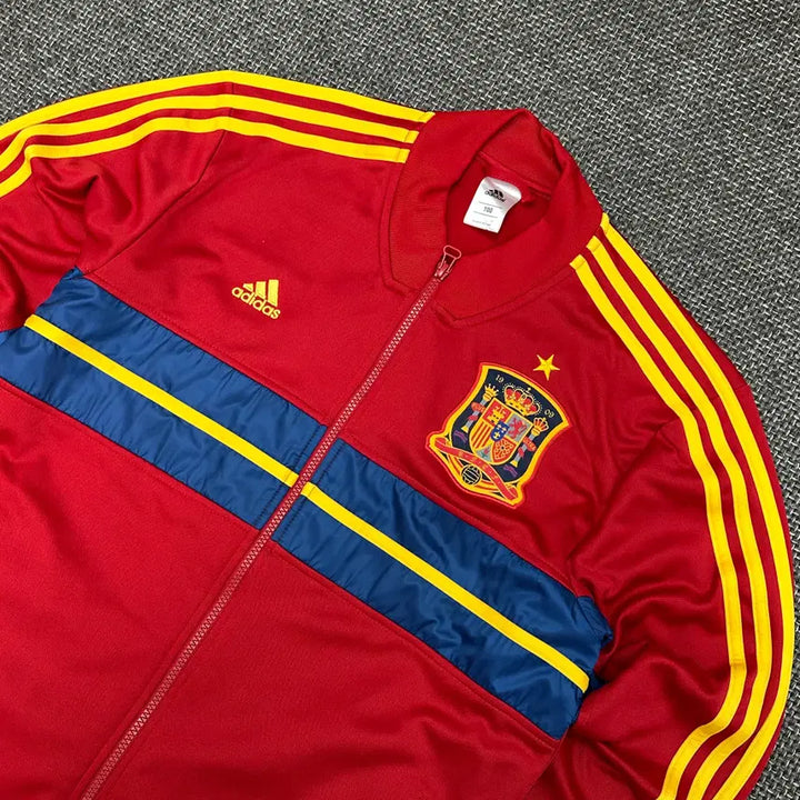[BUNJANG] Adidas Spain National Team Vintage Jersey (Size 100) / (2599) 아디다스 스페인국대 빈티지 져지 100