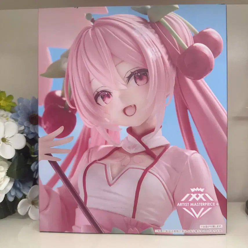 [BUNJANG] Hatsune Miku Sakura Miku AMP Figure / [미개봉] [예약상품] 하츠네 미쿠 사쿠라 미쿠 amp 피규어
