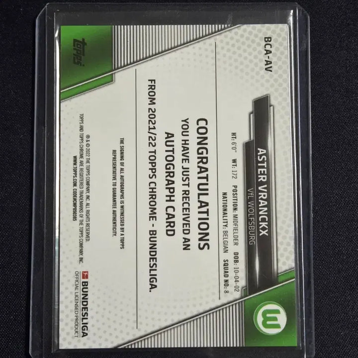 [BUNJANG] Topps Chrome Asterisk Branks Rookie Auto Sports Card / [스포츠 카드]탑스크롬 아스터르 브랑크스 루키 오토