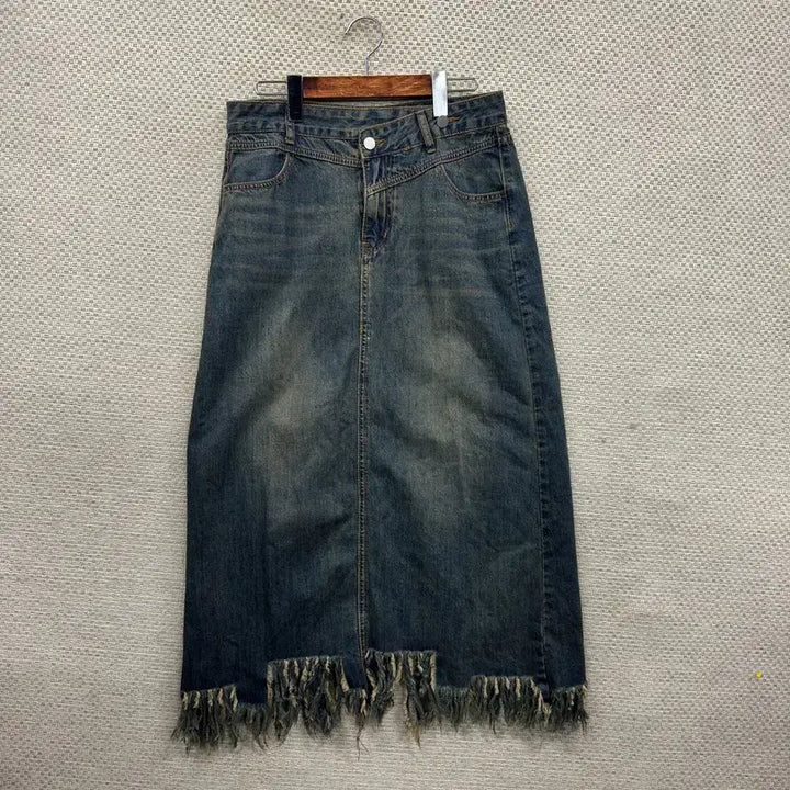 [BUNJANG] Vintage Denim Skirt 29 inch / 빈티지 데님 스커트 29인치 M14158