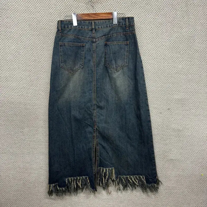 [BUNJANG] Vintage Denim Skirt 29 inch / 빈티지 데님 스커트 29인치 M14158
