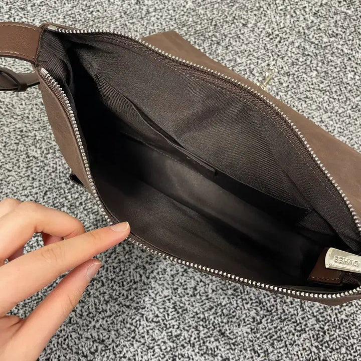 [BUNJANG] OVHEE Chloe Suede Handbag / 빈티지9. 오브히 OVHEE 클로이 스웨이드 백 핸드백 숄더백 가방