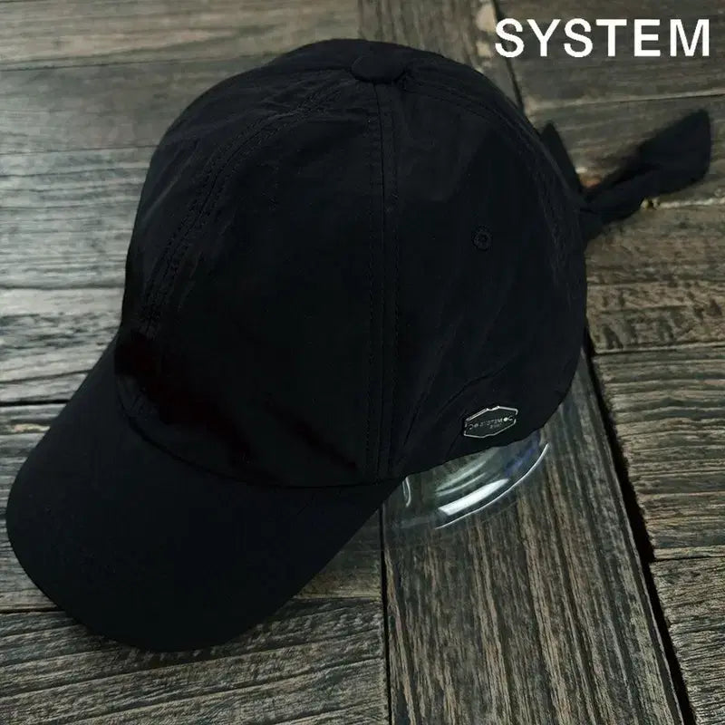 [BUNJANG] SYSTEM Durag Ball Cap Black M19485 / 시스템 듀렉 볼캡 듀렉캡 블랙 M19485