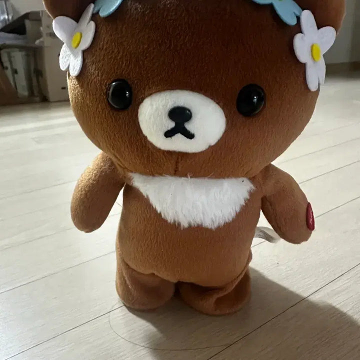 [BUNJANG] San-X Chairoikoguma Tokotoko Walking Toy / 토코토코 코구마 아장아장 인형