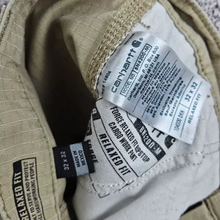 [BUNJANG] Carhartt Ripstop Cargo Pocket Work Pants (32X32) / 칼하트 립스탑 카고 포켓 워크 팬츠 ( 32X32 ) / 11565