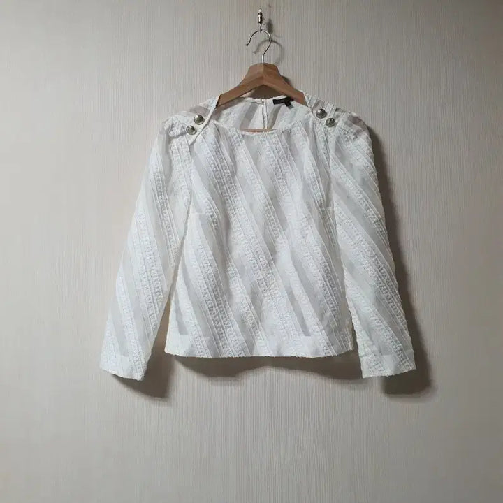 [BUNJANG] Maje Organza Detail Blouse - Size 1 / 마쥬 maje 오간자 디테일 블라우스 1 사이즈  정품