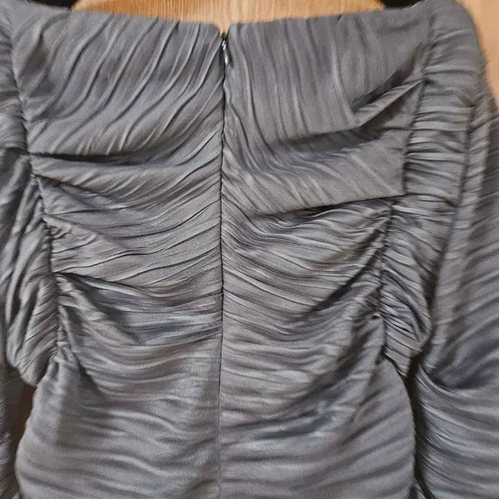 [SOLD OUT] (새상품)오르 ORR 링클 보트넥 블라우스