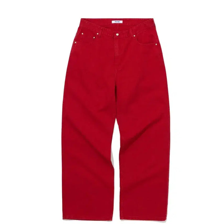 [BUNJANG] FREETUR Straight Cotton Pants S / 프리터 스트레이트 코튼팬츠 S 새상품