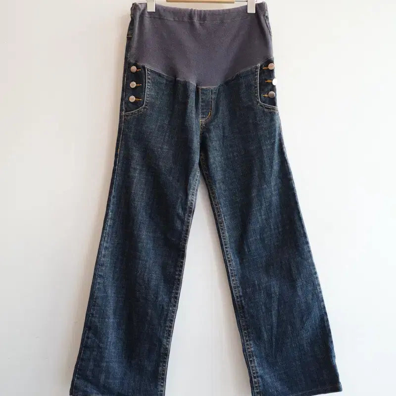 [BUNJANG] Wrangler High-Waist Denim Jeans / Wrangler 랭글러 하이웨이스트 데님 (28~32인치)