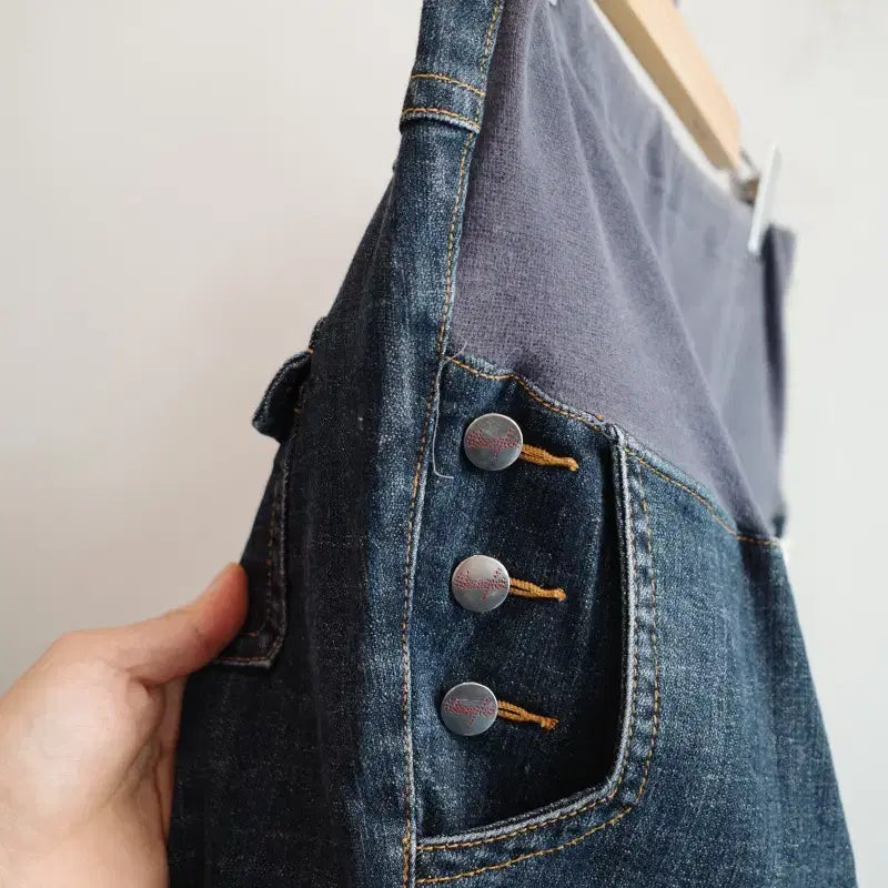 [BUNJANG] Wrangler High-Waist Denim Jeans / Wrangler 랭글러 하이웨이스트 데님 (28~32인치)