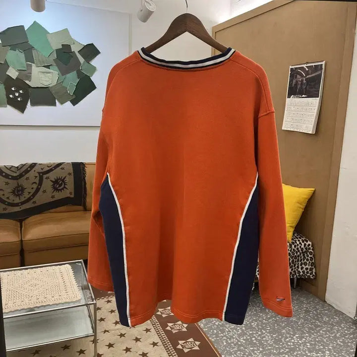 [BUNJANG] Nike Old School Retro Basketball Orange Sweatshirt XL / 나이키 올드스쿨 레트로 90&