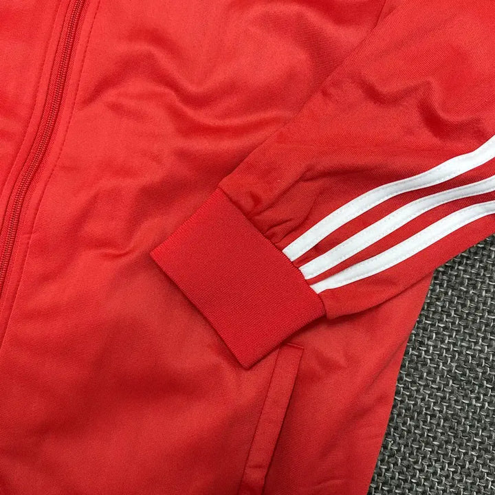 [BUNJANG] Adidas Superstar Vintage Red Jersey (Size 105) / (2603) 아디다스 슈퍼스타 빈티지 레드 져지 105