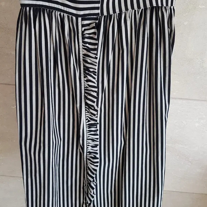 [BUNJANG] HELIMA Striped Flare Skirt / 스트라이프 랩스커트 플레어스커트 HELIMA 새상품