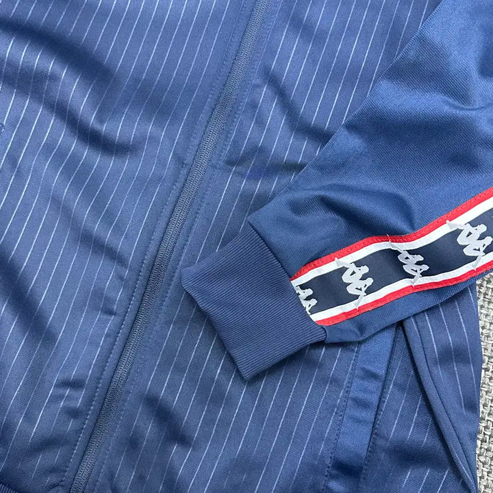 [BUNJANG] Kappa Side Line Vintage Navy Jersey M / (2604) 카파 사이드라인 빈티지 네이비 져지 M