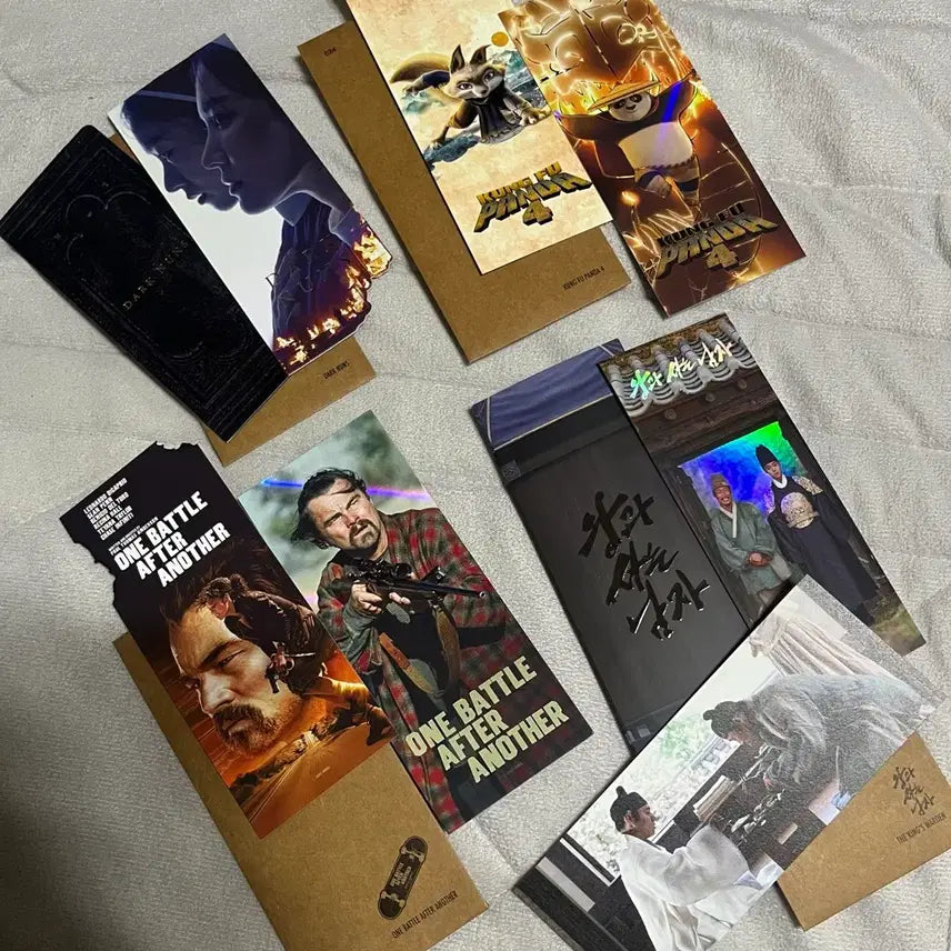 [BUNJANG] CGV TTT Movie Ticket Bundle Set / CGV TTT티켓 영화 굿즈 일괄 4장(왕사남 검은수녀들 원배틀애프터어나