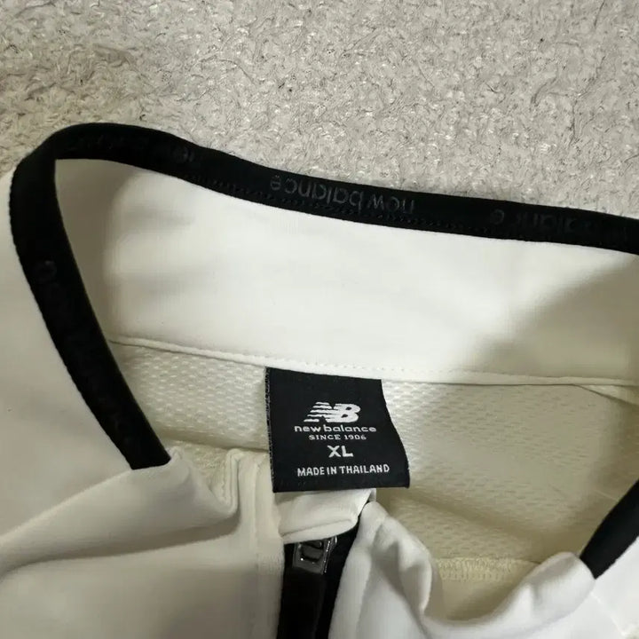 [BUNJANG] New Balance Zip-up Jacket White XL / 뉴발란스 집업 자켓 화이트 xl