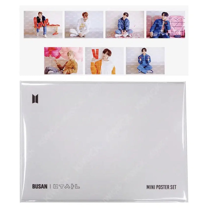 [BUNJANG] BTS Yet To Come In Busan Mini Poster Set / (미사용)BTS  부산 미니 포스터 세트