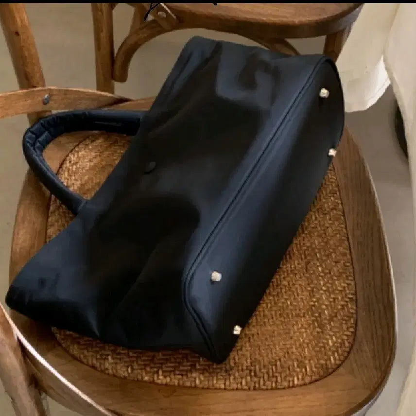 [BUNJANG] Bonggeut Soft Open Tote (Charcoal, Black) - Sealed / 봉긋 소프트오픈토트 (차콜,블랙,민트)미개봉