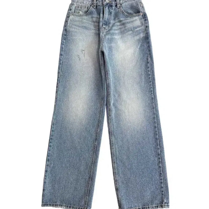 [BUNJANG] Ason Signature Denim Wide Pants - Black/Blue / !!가격제안번톡주세요!! 애즈온 ason - 시그니처 데님 와이드팬츠