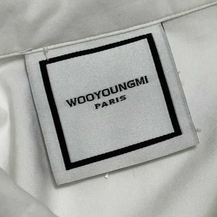 [SOLD OUT] 우영미 화이트 코튼 반팔 셔츠