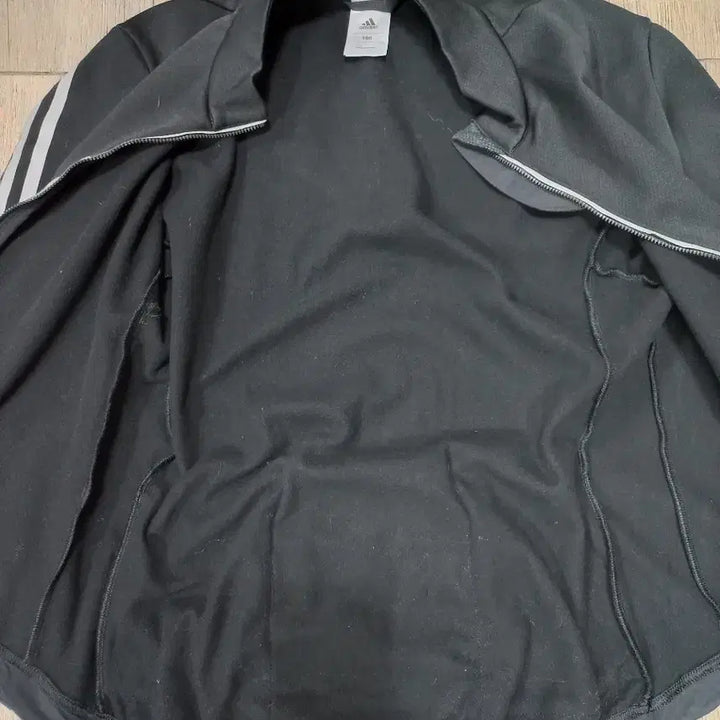 [BUNJANG] Adidas Tricolor Cycling Fleece Jacket / 아디다스 삼선싸이클링기모자켓