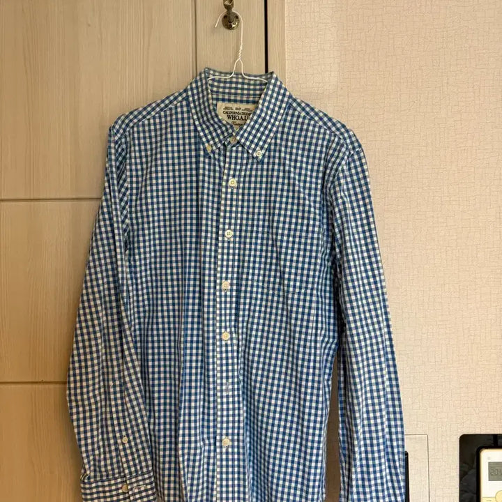 [BUNJANG] Abercrombie &amp; Fitch Gingham Check Shirt Bundle Set / 남자셔츠3장아베크롬비 깅엄체크 셔츠 그린/블루/레드 후아유/H&amp;M