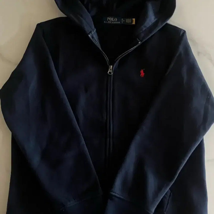 [BUNJANG] Polo Ralph Lauren Navy Hooded Zip-Up XL / 폴로 랄프로렌 네이비 후드집업 XL 새상품