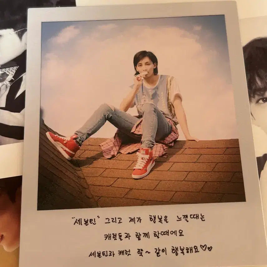 [BUNJANG] Seventeen Jeonghan Love Letter Repackage Polaroid / 세븐틴 정한 러브레터 리패키지 폴라로이드