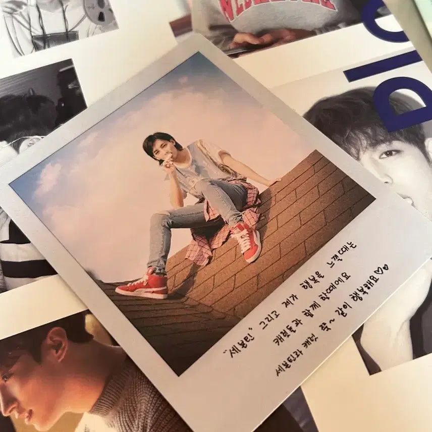 [BUNJANG] Seventeen Jeonghan Love Letter Repackage Polaroid / 세븐틴 정한 러브레터 리패키지 폴라로이드